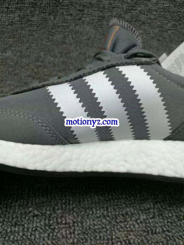 Real Boost Adidas Iniki Runner Boost Grey White